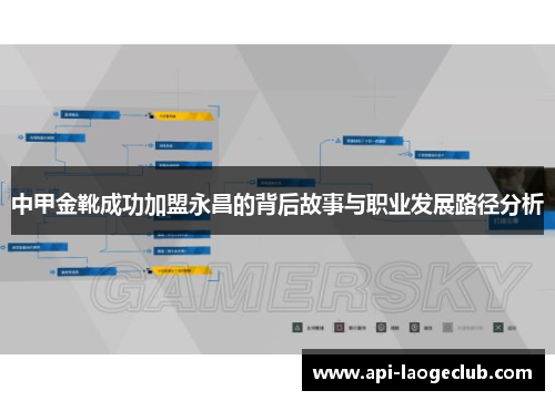 中甲金靴成功加盟永昌的背后故事与职业发展路径分析